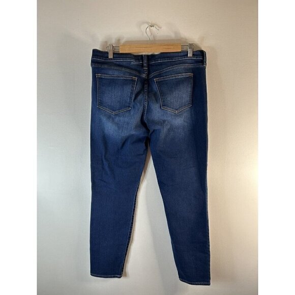J. Crew Jeans Womens Blue High Rise Skinny Ankle Stretch Denim Size 31/28 - Picture 6 of 16